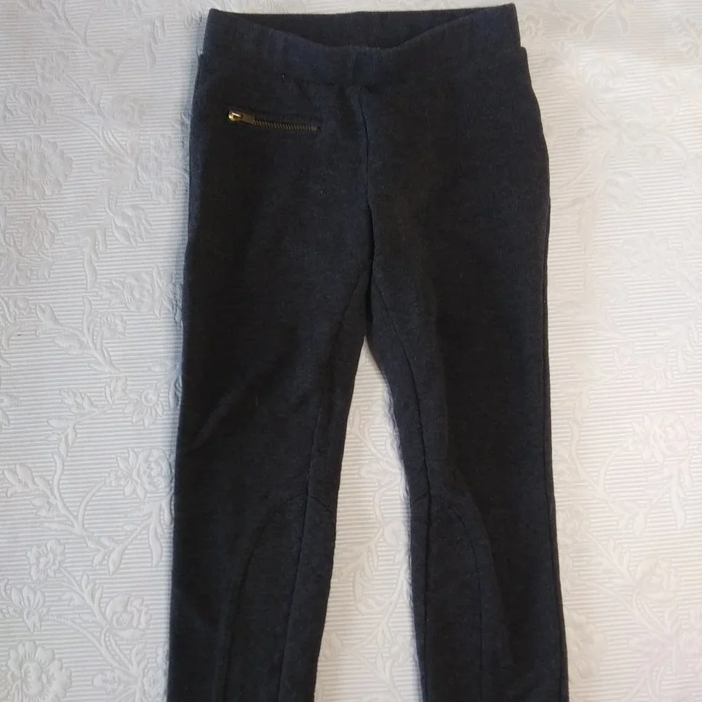 OshKosh | DarkGray Knit Equestrian-style Pants | 6